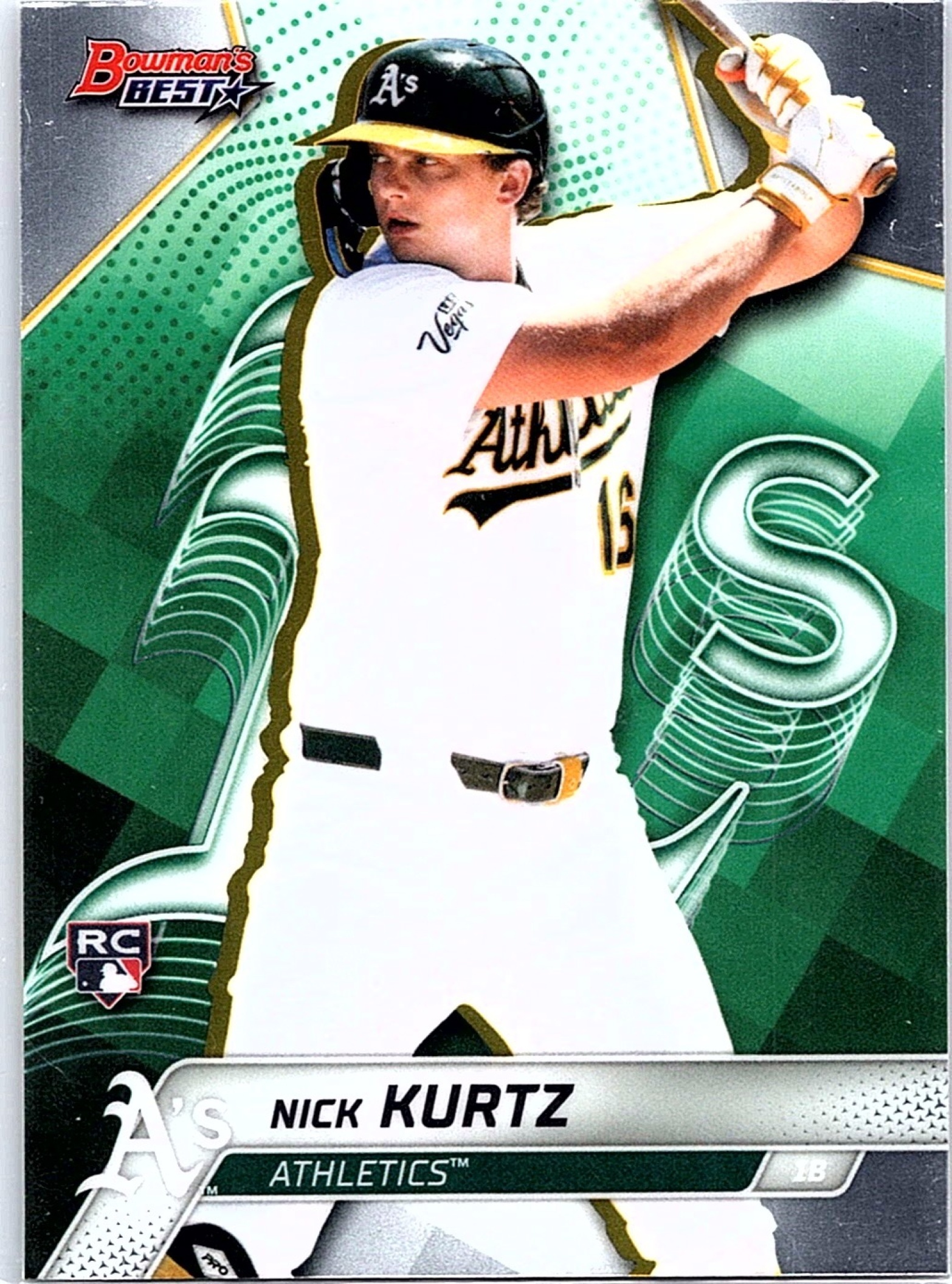 2025 Bowman's Best NICK KURTZ #42 RC Athletics