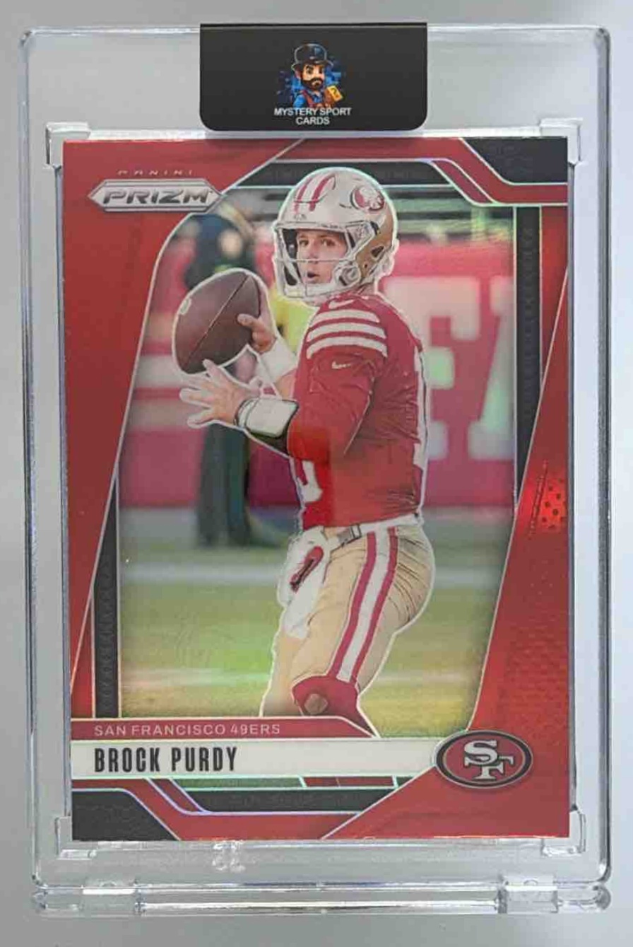 Card image for 2024 Panini Football Prizm Brock Purdy #249 San Francisco 49ers