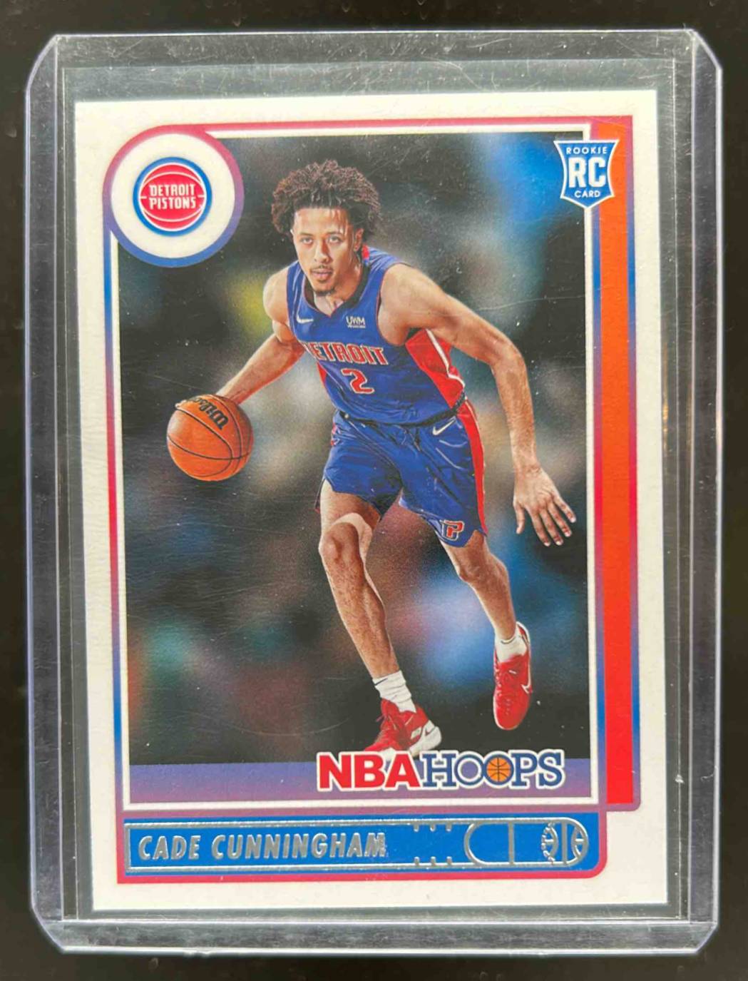 Card image for 2021-22 PANINI HOOPS CADE CUNNINGHAM #201 RC ROOKIE DETROIT PISTONS