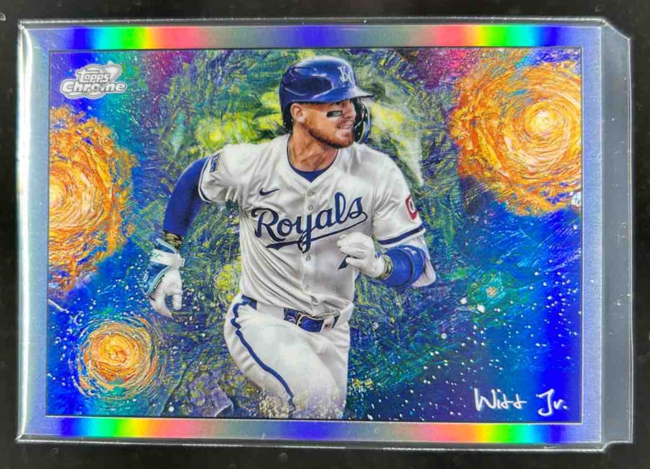 Card image for Bobby Witt Jr. 2025 Topps Cosmic Chrome Stars in the Night
