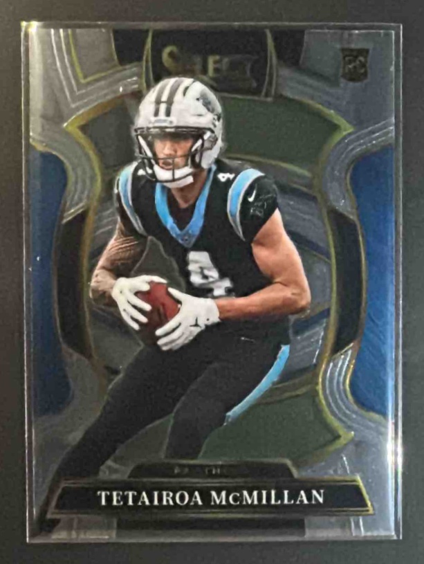 Card image for 2025 Panini Select Tetairoa McMillan #44 Concourse RC Panthers