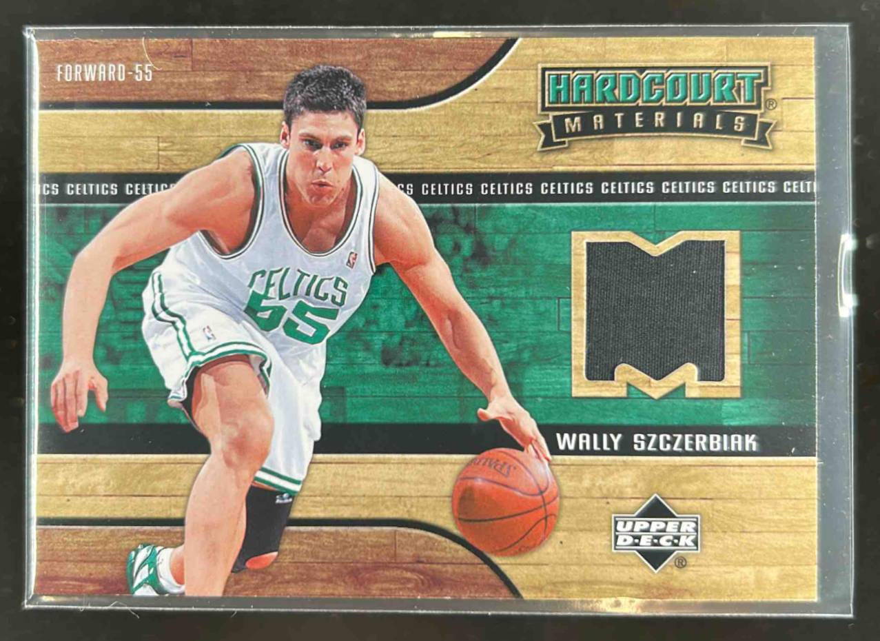 Card image for 2006-07 Upper Deck Hardcourt Wally Szczerbiak Materials #HM-WS MEM