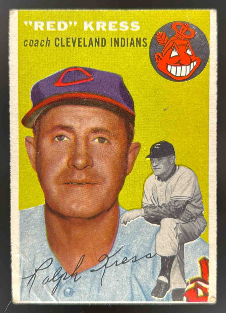 Card image for 1954 TOPPS RED KRESS #160
