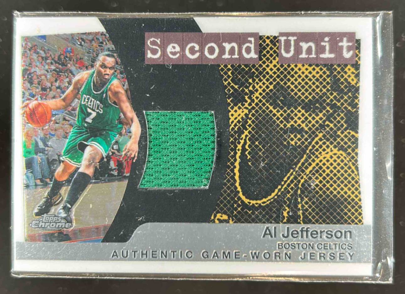 Card image for 2005-06 TOPPS CHROME AL JEFFERSON SECOND UNIT /400 #SU-AJ BOSTON CELTICS