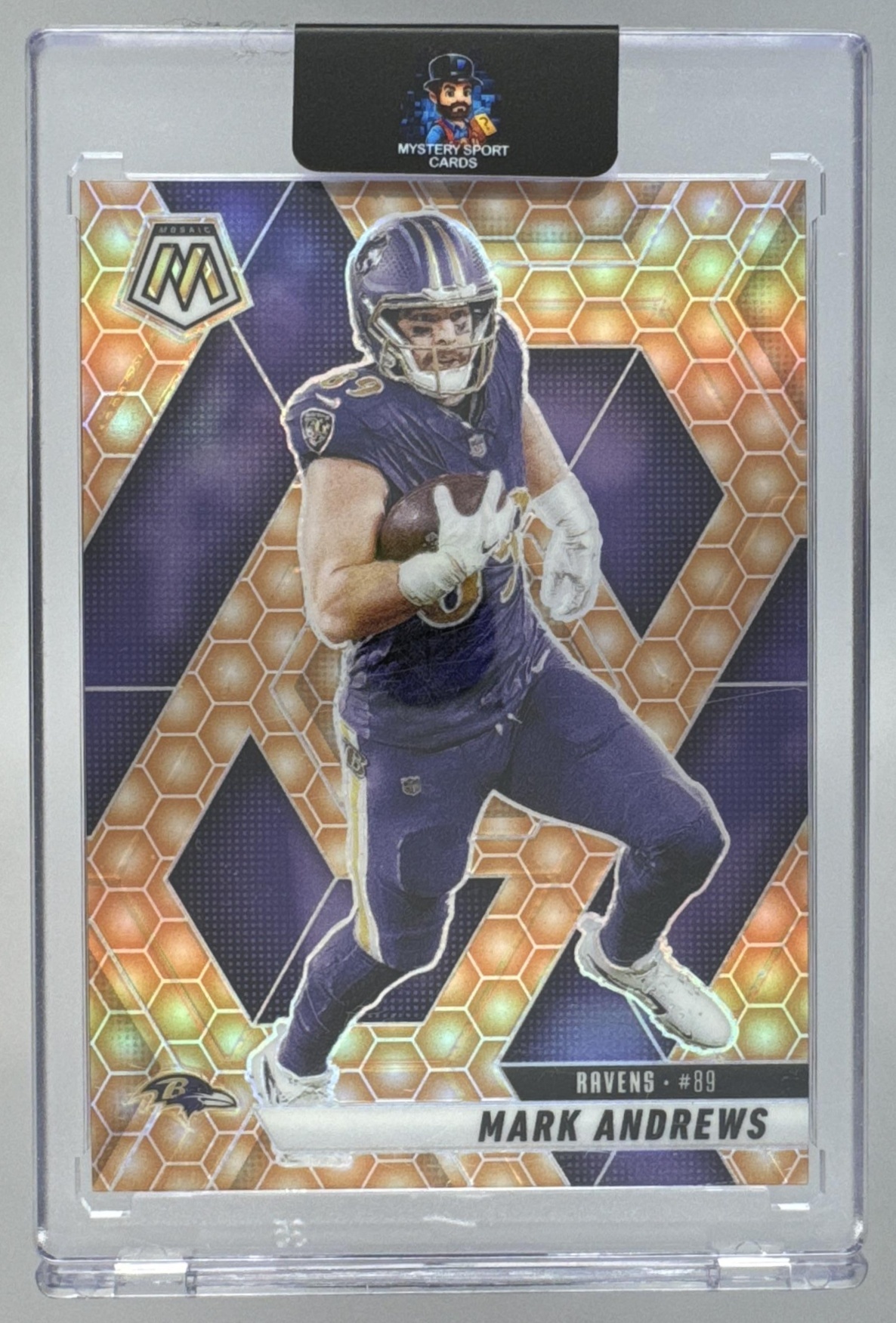 Card image for 2025 Panini Football Mosaic Mark Andrews #138 Baltimore Ravens