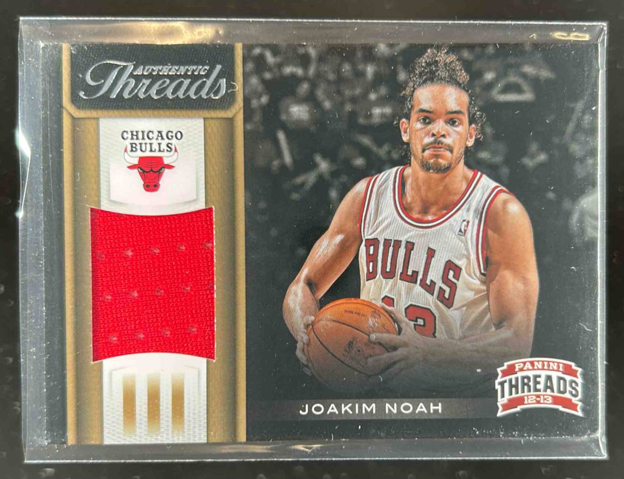 Card image for 2012-13 PANINI THREADS JOAKIM NOAH AUTHENTIC #61 CHICAGO BULLS