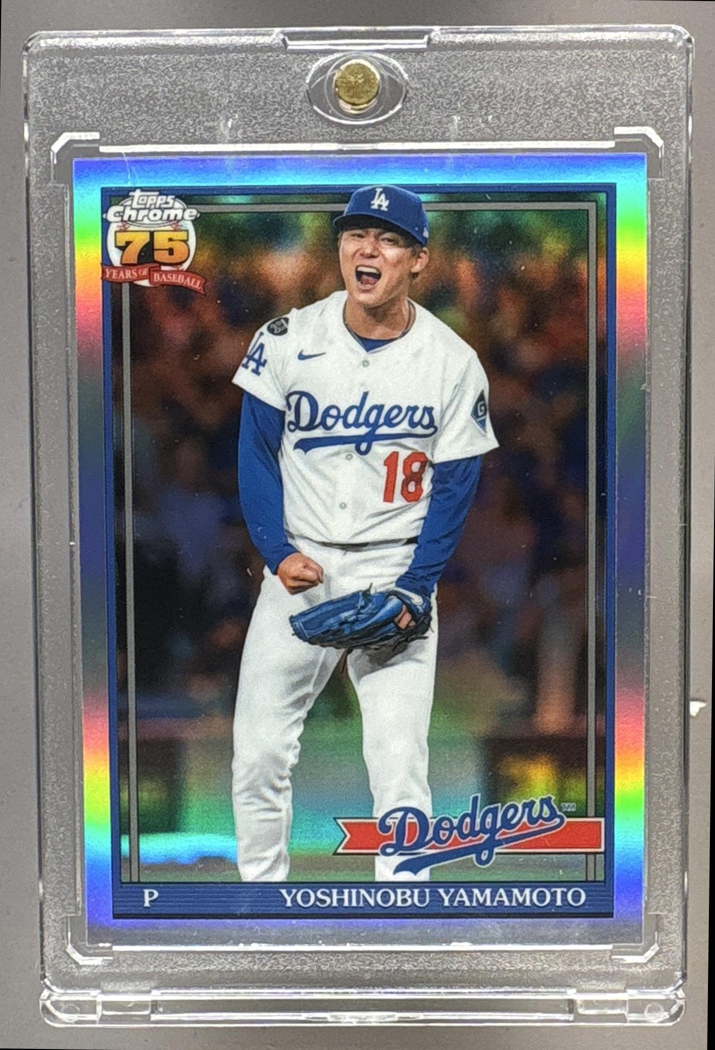 2026 TOPPS CHROME YOSHINOBU YAMAMOTO #91CB-10 1991 DODGERS