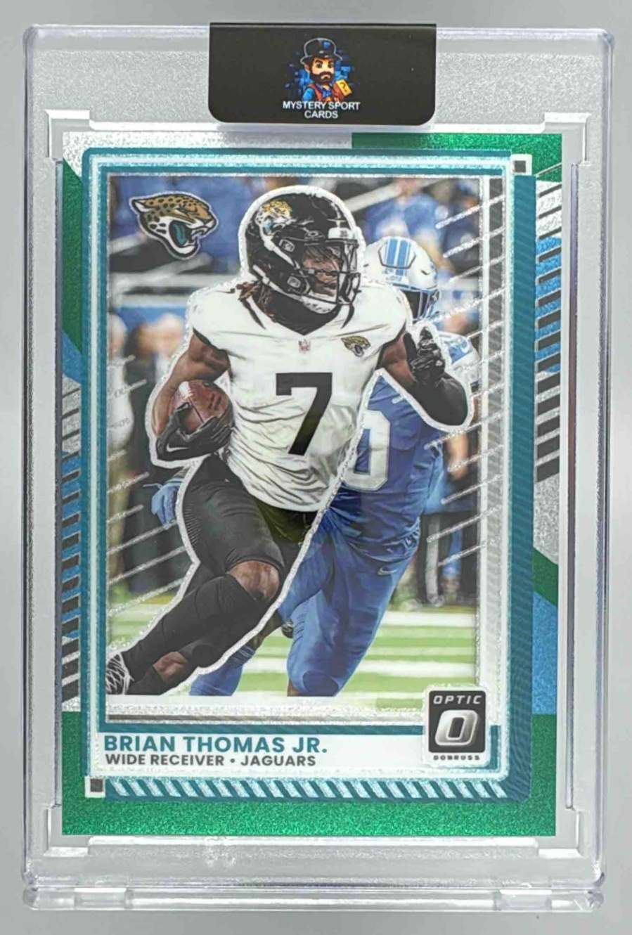 Card image for 2025 Panini Football Donruss Optic Brian Thomas Jr. #4 Jacksonville Jaguars