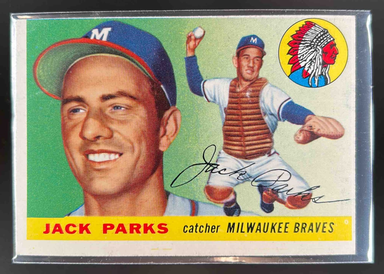 Card image for 1955 TOPPS JACK PARKS #23 RC ROOKIE