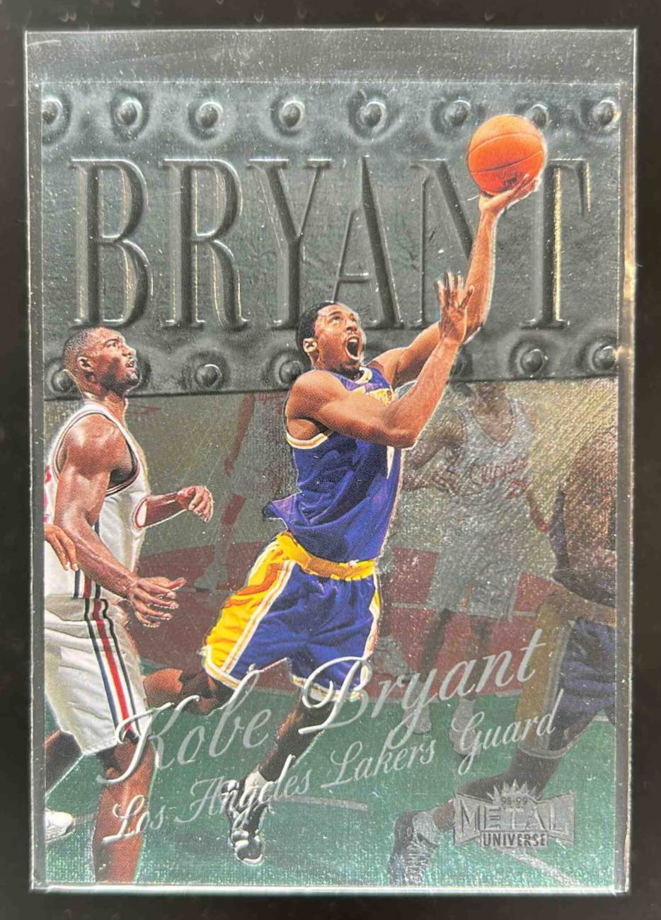 Card image for 1998-99 SKYBOX METAL UNIVERSE KOBE BRYANT #53 LOS ANGELES LAKERS