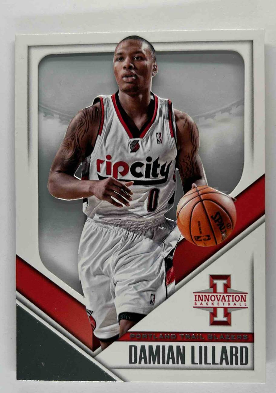 Card image for 2013-14 PANINI INNOVATION DAMIAN LILLARD /199 #24 PORTLAND TRAIL BLAZERS
