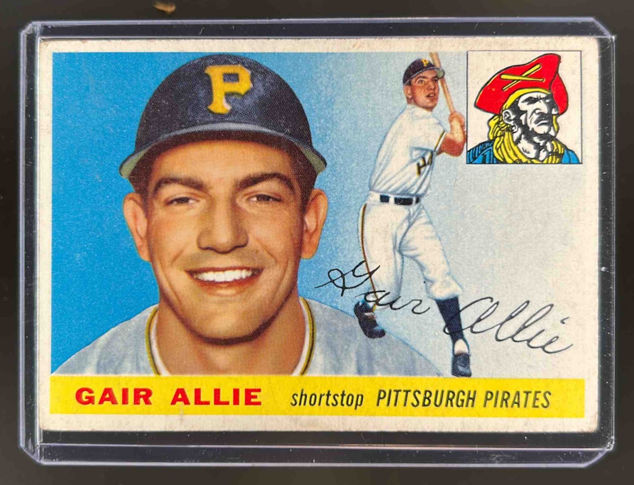 Card image for 1955 TOPPS BASEBALL GAIR ALLIE #59 PITTSBURGH PIRATES