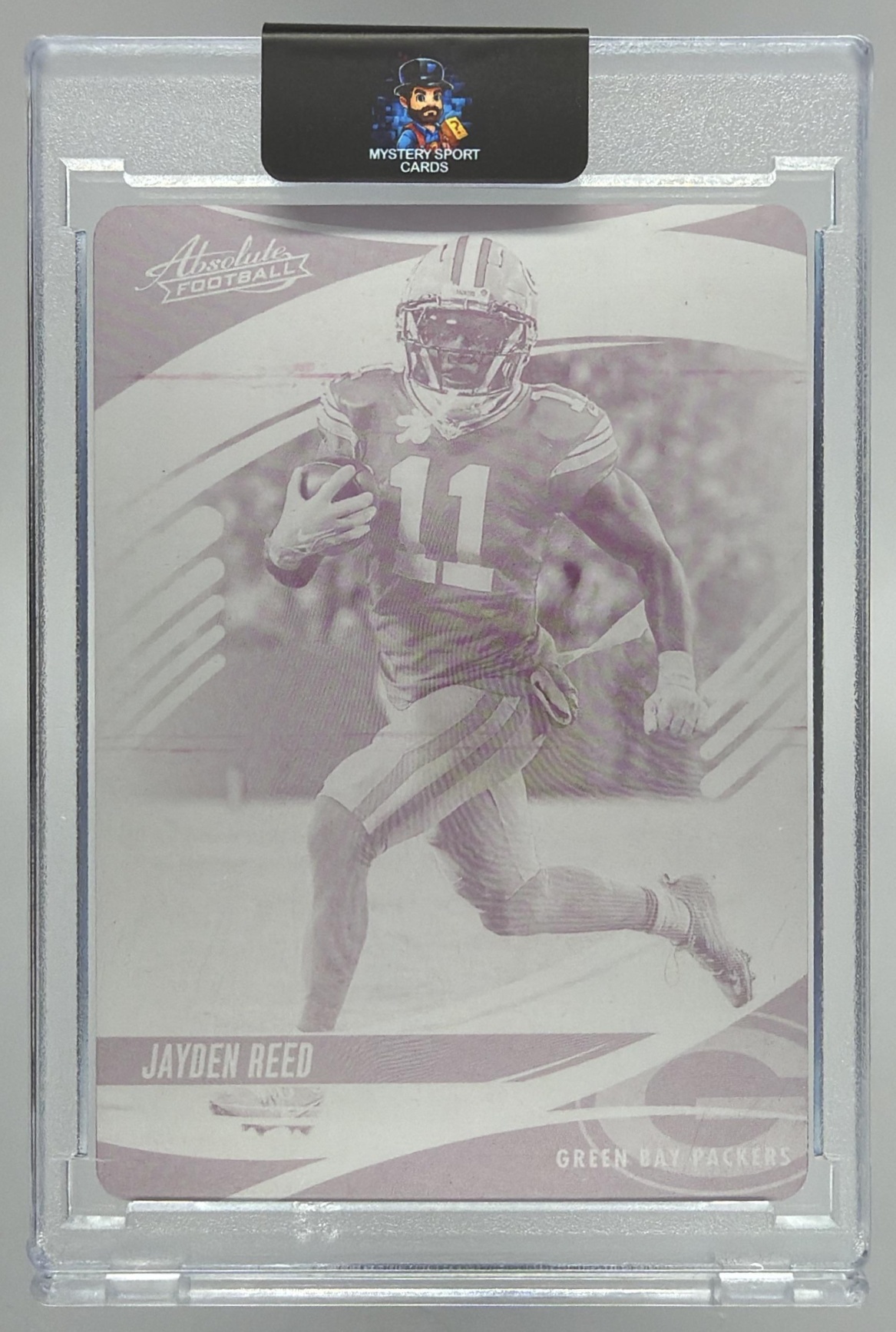 Card image for 2025 Panini Football Absolute Jayden Reed #26 Green Bay Packers