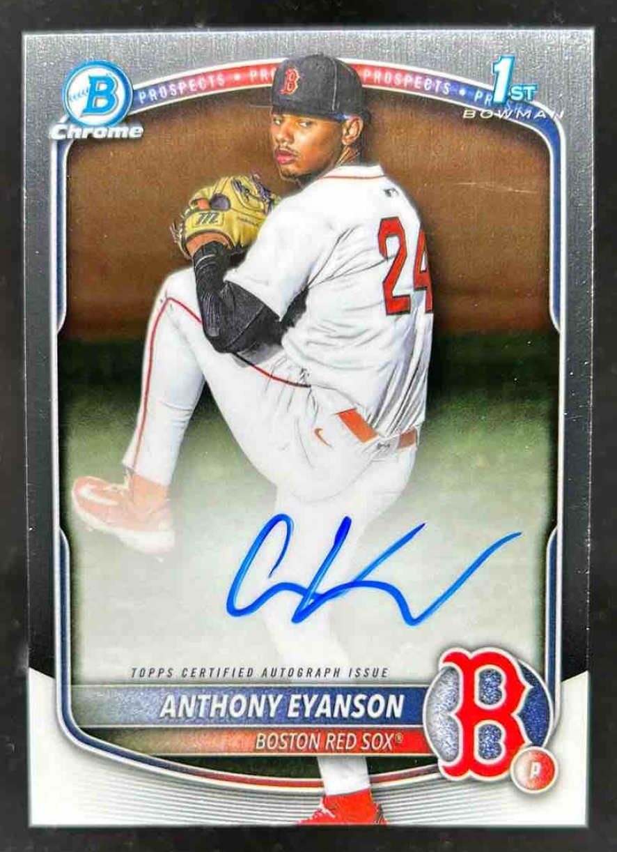 Card image for Anthony Eyanson 2025 Bowman Draft Chrome Prospect Auto