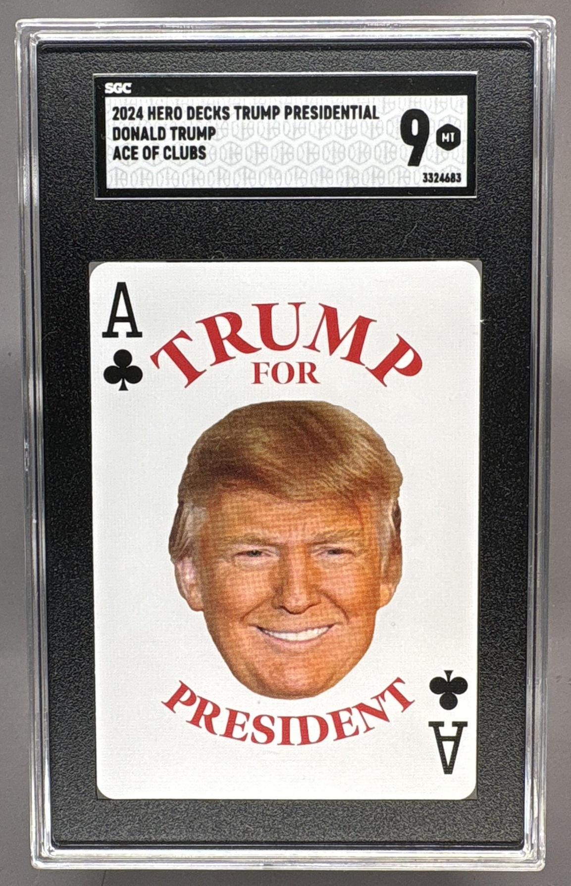 2024 HERO DECKS DONALD TRUMP PRESIDENTAL SGC 9