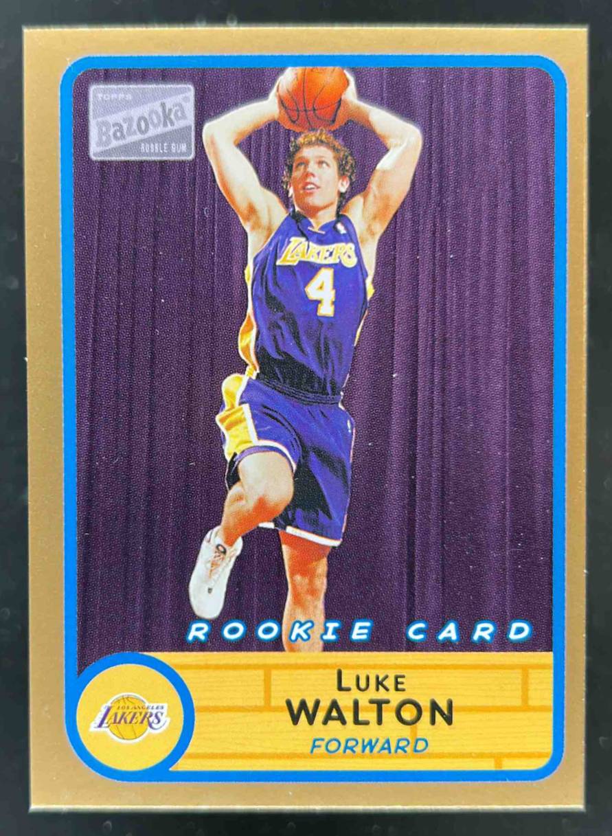 Card image for 2003 TOPPS BAZOOKA LUKE WALTON #230 RC ROOKIE LOS ANGELES LAKERS