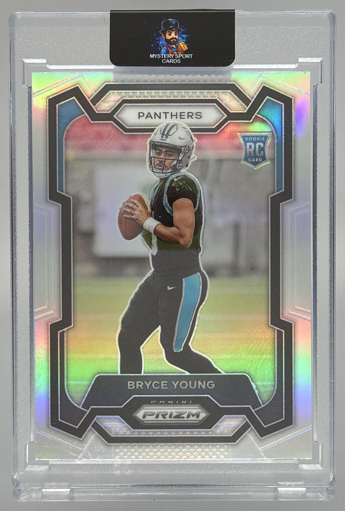 Card image for 2023 Panini Football Prizm Bryce Young #311 RC Carolina Panthers
