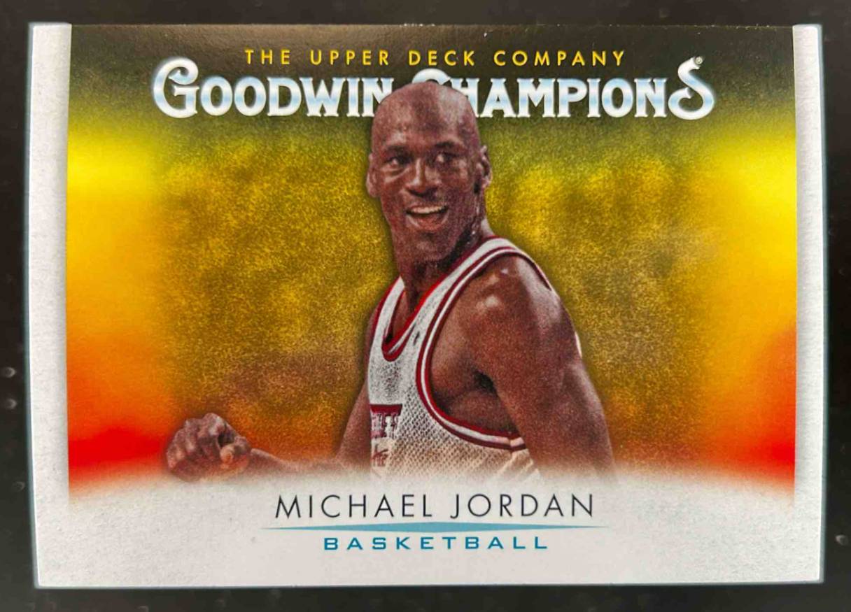 Card image for 2021 UPPER DECK GOODWIN CHAMPIONS MICHAEL JORDAN #61
